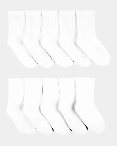 Toddler Boy 10-Pack Crew Socks