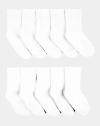 Toddler Boy 10-Pack Crew Socks