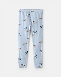 Toddler Boy Plane PurelySoft 2-Piece Pyjama Set - Blue