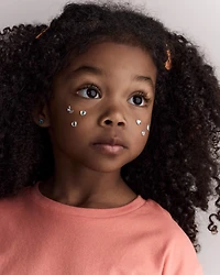 Toddler Rolled Cuff Tee - Orange