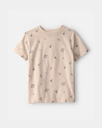 Kids Pickleball T-Shirt - Brown