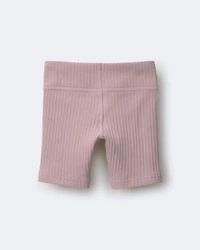 Toddler Girl Brooklyn Bike Shorts - Mauve