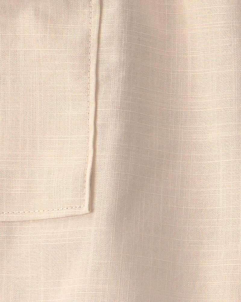 Toddler Boy Pocket Short - Khaki