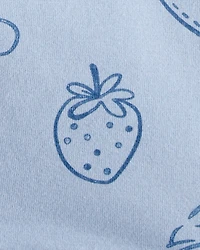 Toddler Girl Bow Icon Pull-On Stretch Leggings - Blue