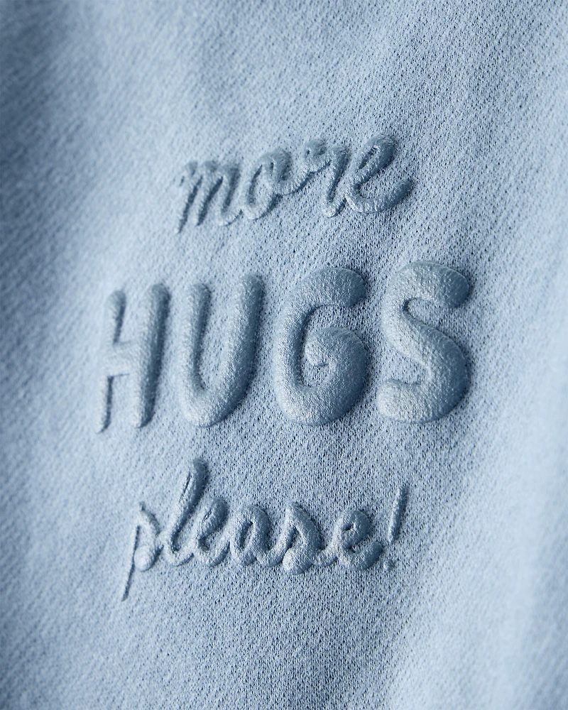 Baby Boy Fleece Sweatshirt - Blue