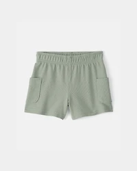 Toddler Boy 2-Piece Top & Short Set - Green