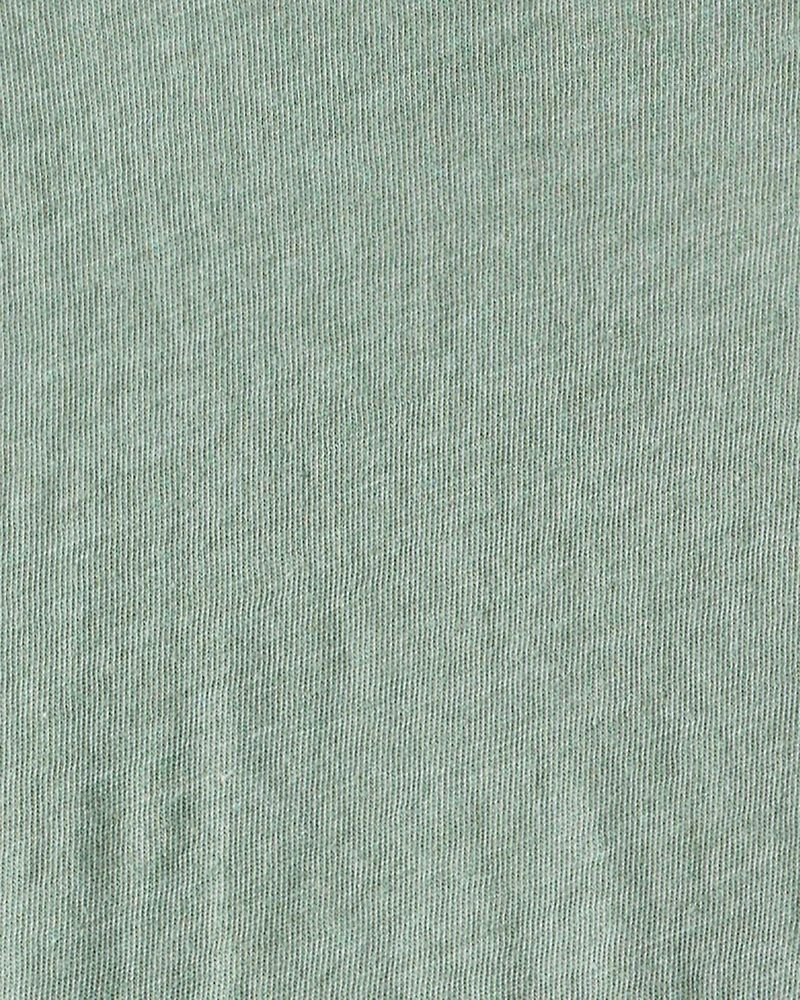 Boys Long-Sleeve Pocket Tee - Green