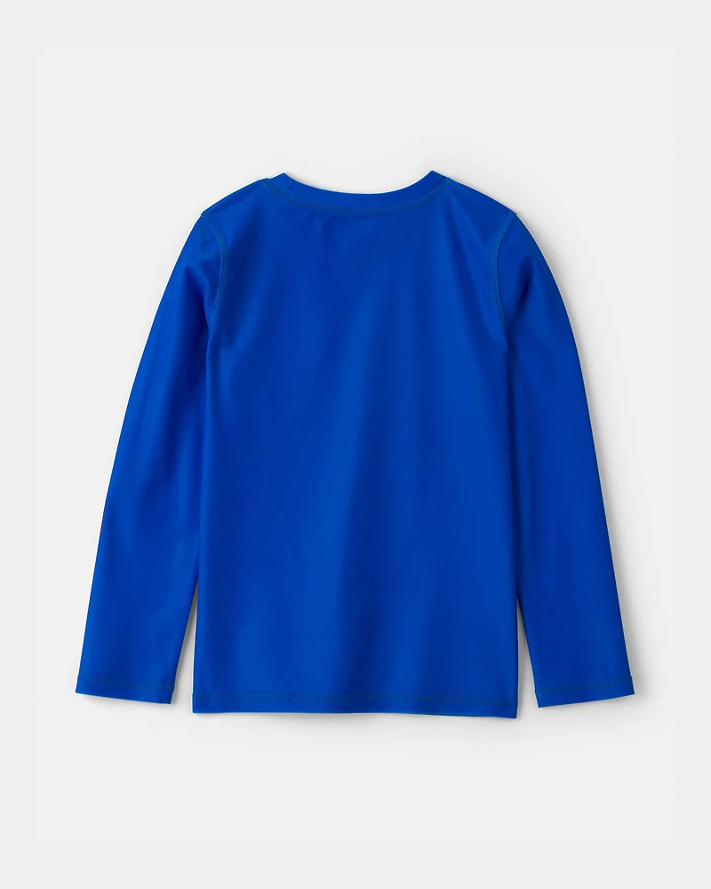 Boys Lego Fortnite Rashguard - Blue