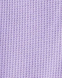 Baby Girl PurelySoft Long-Sleeve 2-Way Zip 1-Piece pyjamas - Purple