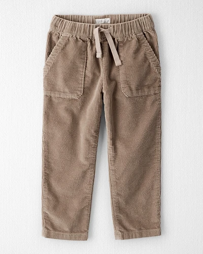 Toddler Boy Organic Cotton Corduroy Pants