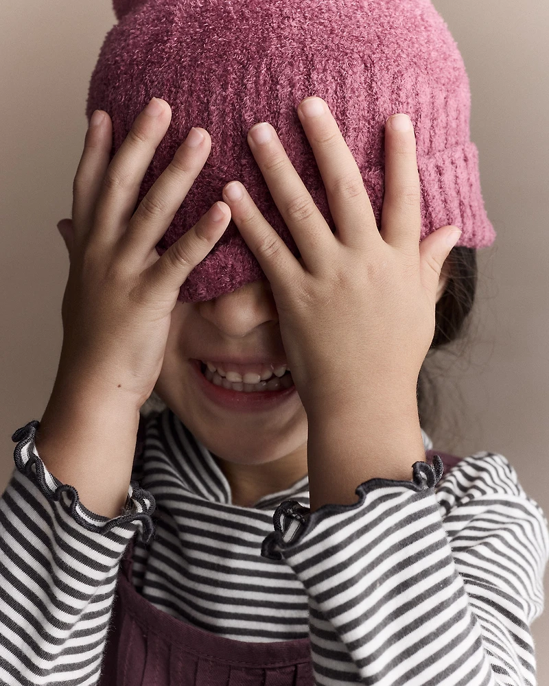 Toddler Beanie - Burgundy