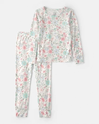 Toddler Girl Butterfly Garden PurelySoft 2-Piece Pyjama Set