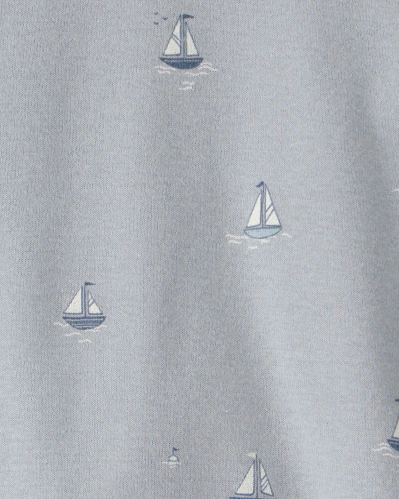 Baby 2-Piece Organic Cotton Pyjama Sail Away Print