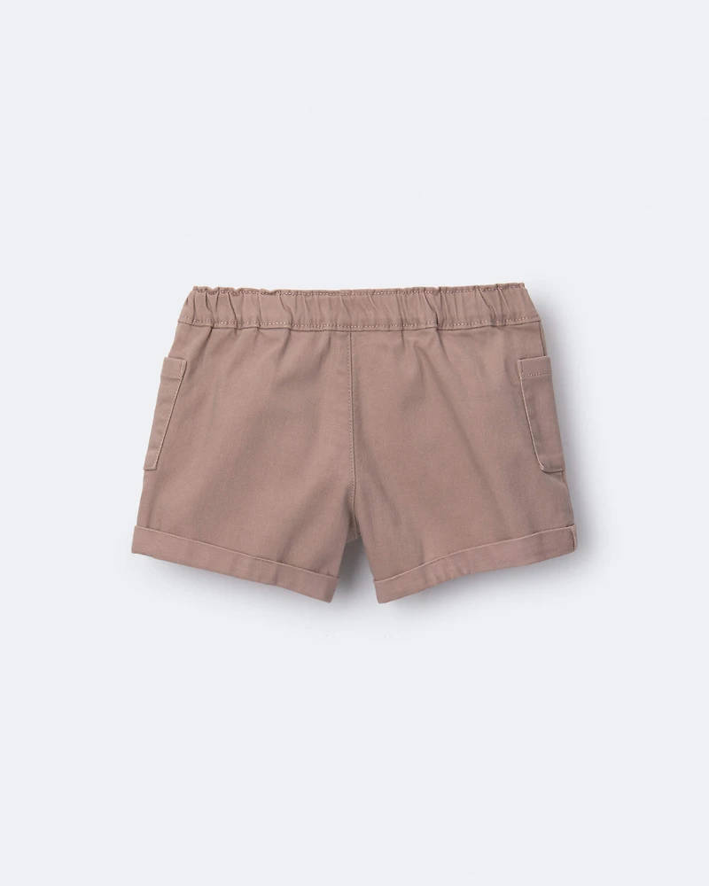 Toddler Girl Mom Short - Mauve