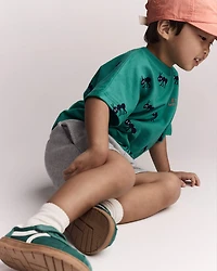 Toddler Boy Stick With Me' Dolman Tee - Dark Green