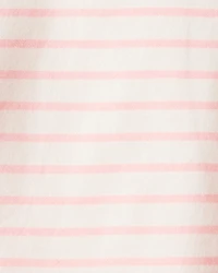 Baby Girl Striped Long-Sleeve Top - Pink