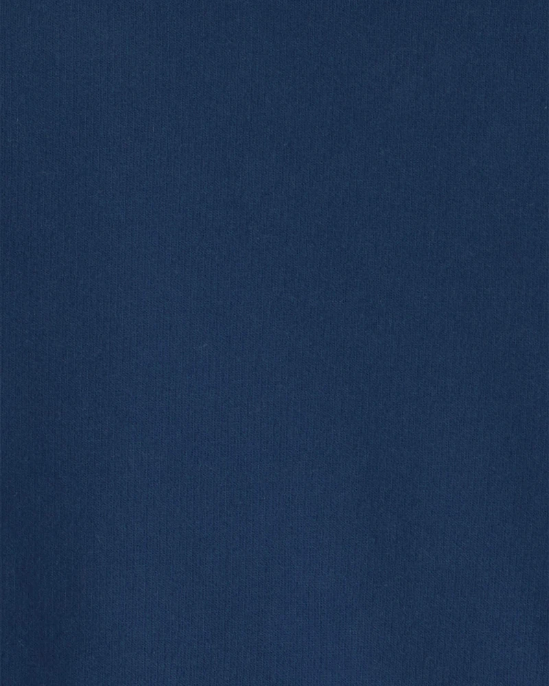 Boys French Terry Hoodie - Blue