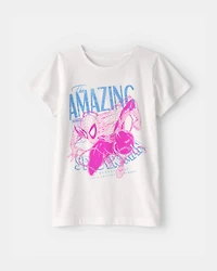 Girls ©Marvel Spider-Man Graphic Tee - White