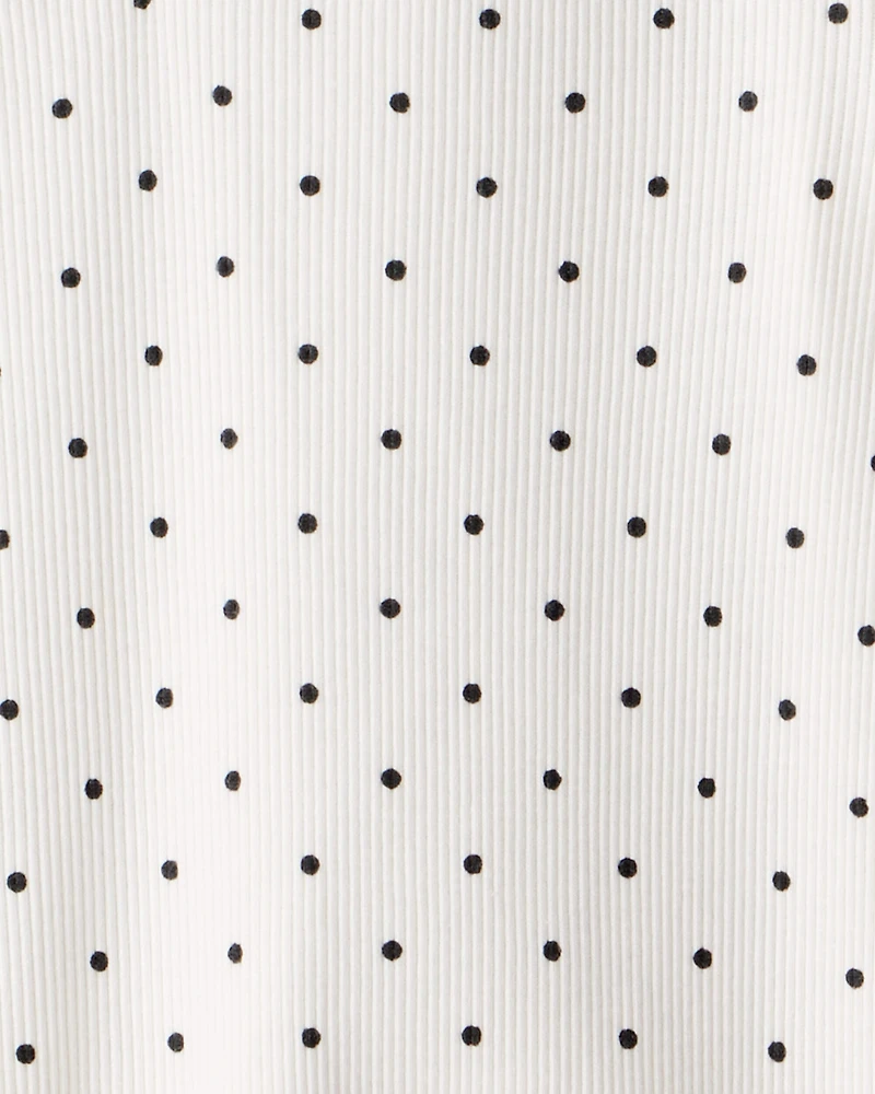 Toddler Girl 2-Pack Bow Print Cotton Long-Sleeve Tops