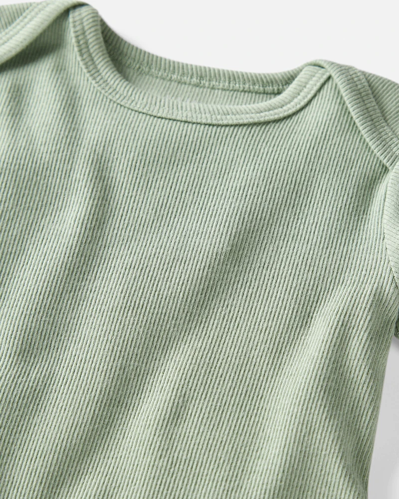 Baby 3-Pack Organic Cotton Bodysuits