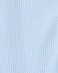 Baby Boy Dog Pocket 2-Way Zip Ribbed Sleeper pyjamas - Blue