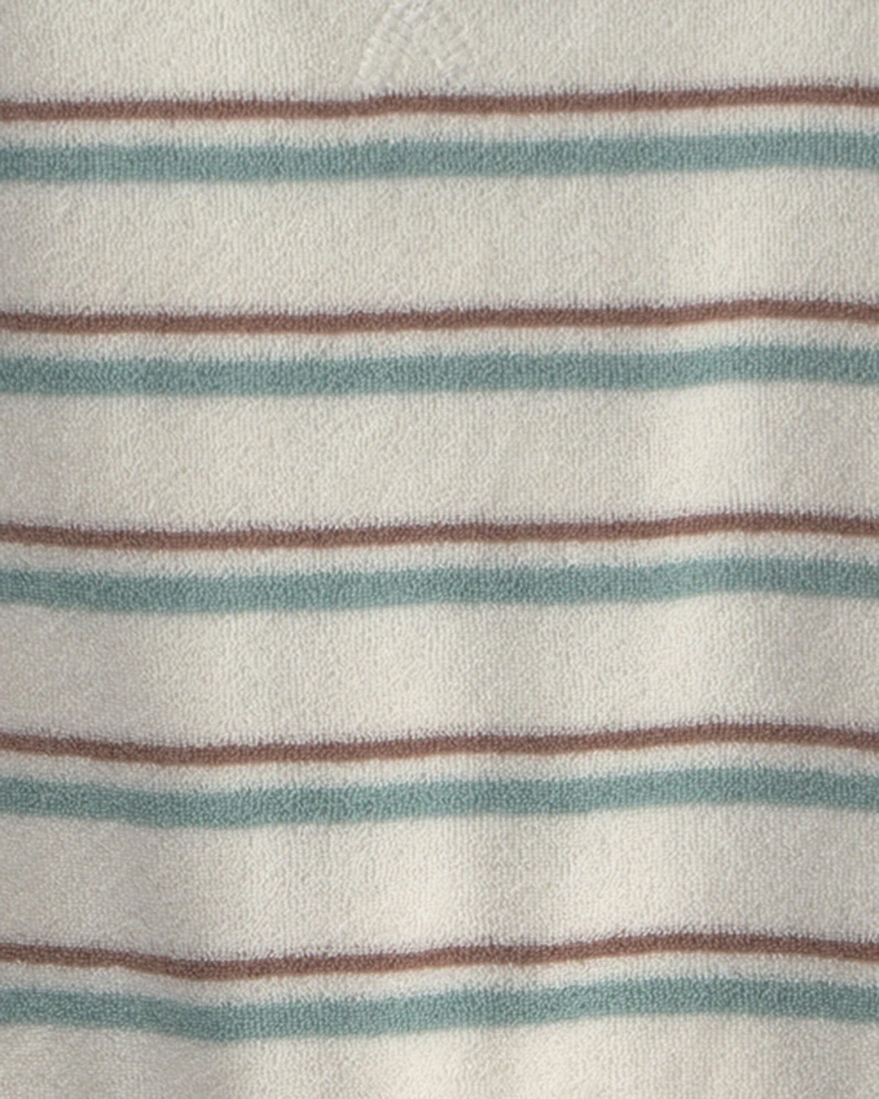 Baby 2-Piece Terry Top & Short Set Made with Organic Cotton Stripes