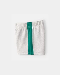 Toddler Boy 2-Piece Pickleball Top & Short Set - Grey