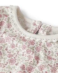 Toddler Girl 2-Pack Organic Cotton Ribbed Tees
