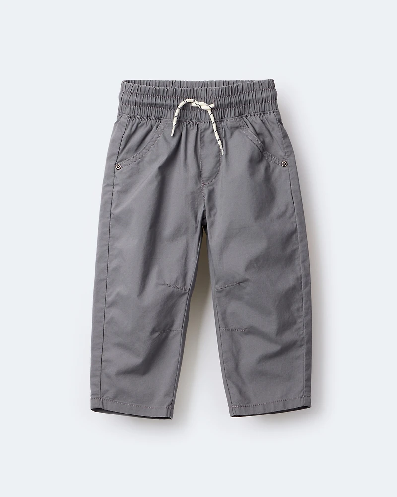 Toddler Boy Dart Pant - Grey