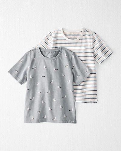 Toddler -Pack Organic Cotton Tees
