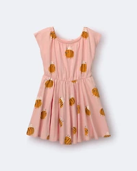 Toddler Girl Avenue Twirl™ Dress Bee Print - Light Pink