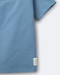Toddler Boy Henley Tee - Teal