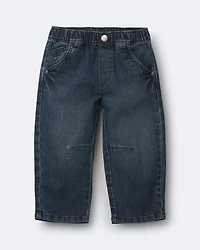 Toddler Barrel Jean Medium Wash - Blue