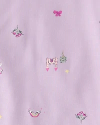 Toddler Girl Fairytale PurelySoft 2-Piece Pyjama Set - Purple