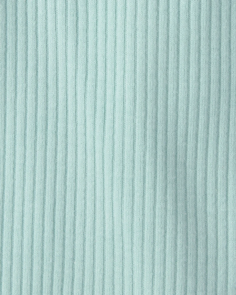 Baby Girl 5-Pack Ruffle-Sleeve Multipack Bodysuits - Pink/Blue/Green