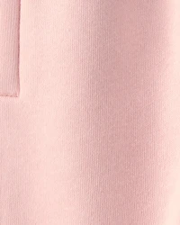Baby Girl Fleece Pants - Pink
