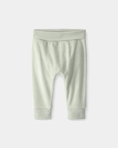 Baby Terry Pants - Green