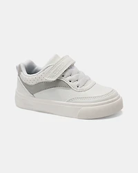 Toddler Boy Casual Shoes - White/Grey
