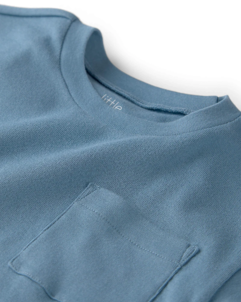 Toddler Boy 3-Pack Organic Cotton Pocket Tees