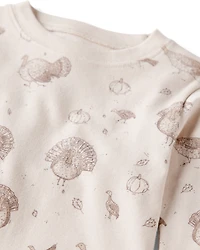 Kid Organic Cotton Pyjamas Autumn Grove Print