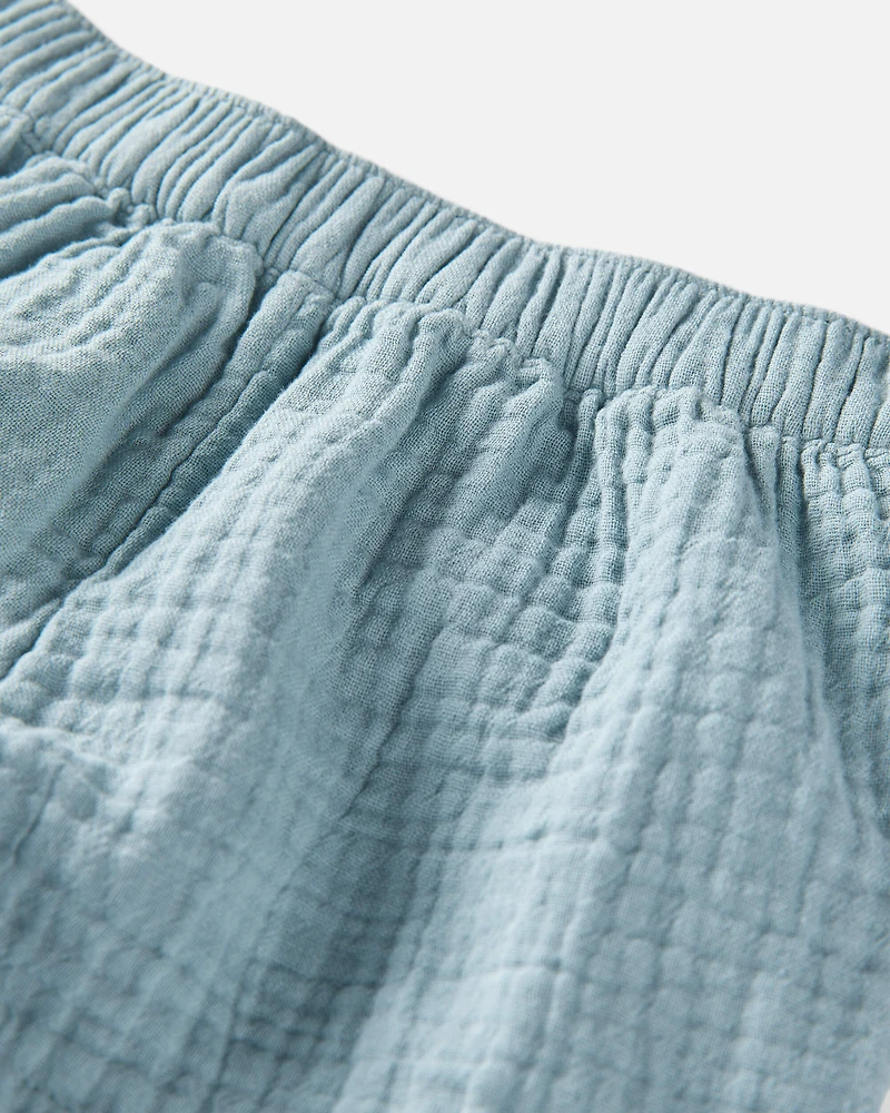 Baby 2-Piece Organic Cotton Gauze Set