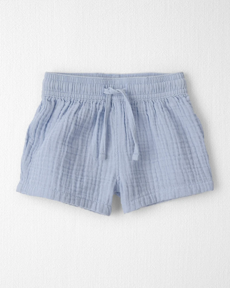 Baby Boy 2-Piece Organic Cotton Gauze Set