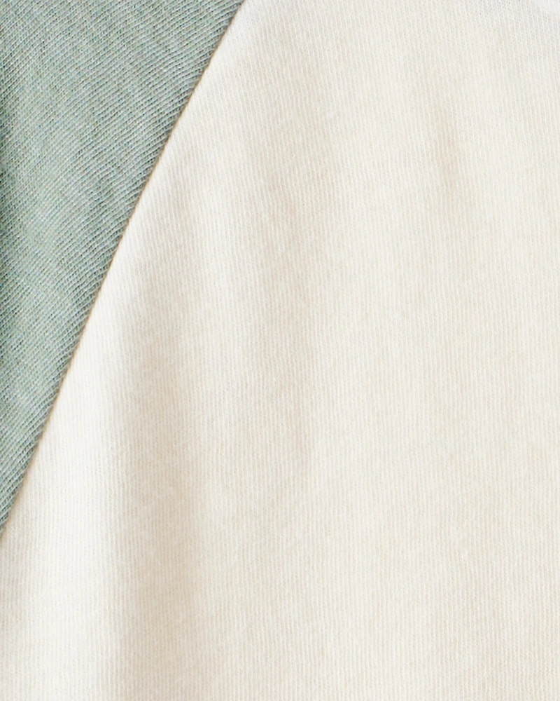 Boys Long-Sleeve Raglan Tee - Green