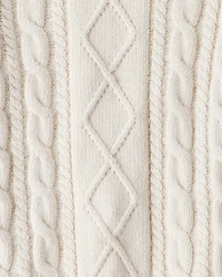 Toddler Organic Cotton Cable Knit Sweater