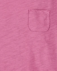 Kid Slub Jersey Open Back Top