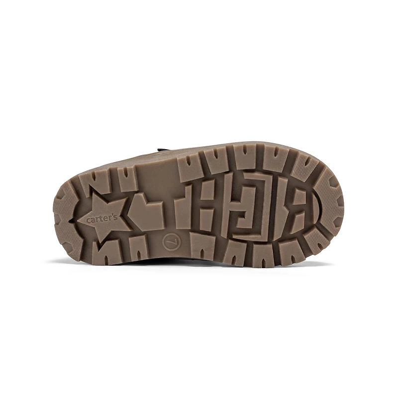 Toddler Boy Lace-Up Boots - Grey