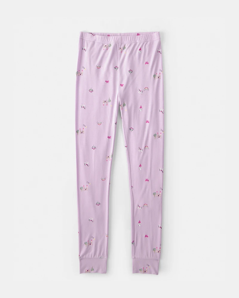 Girls Fairytale PurelySoft 2-Piece Pyjama Set - Purple