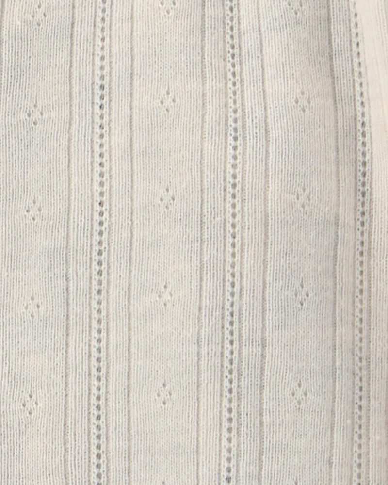 Baby Girl 2-Piece Floral Cardigan Dress Set - Blue