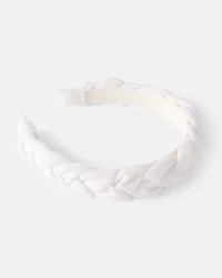 Toddler Girl Braided Headband - Ivory
