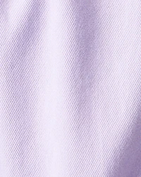 Baby Girl Cotton Cargo Joggers - Purple